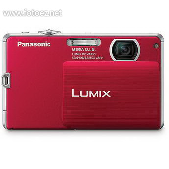 Panasonic LUMIX DMC-FP3 Digital Camera (Red)